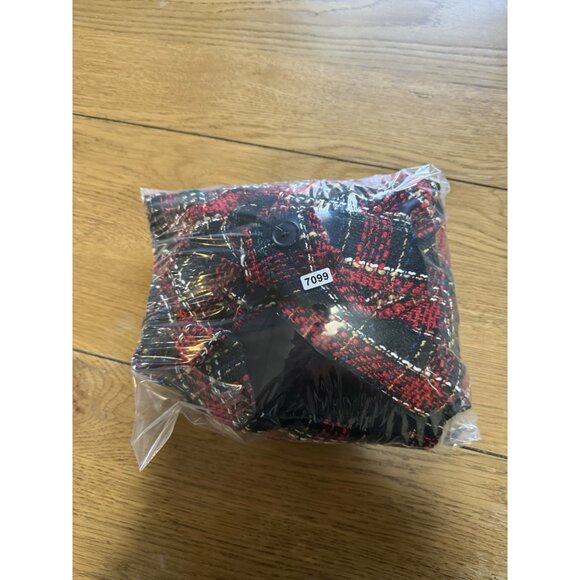 LOFT  Women Tweed Size Medium Button Down Jacket Polyester Long Sleeve NWT City - Picture 12 of 12